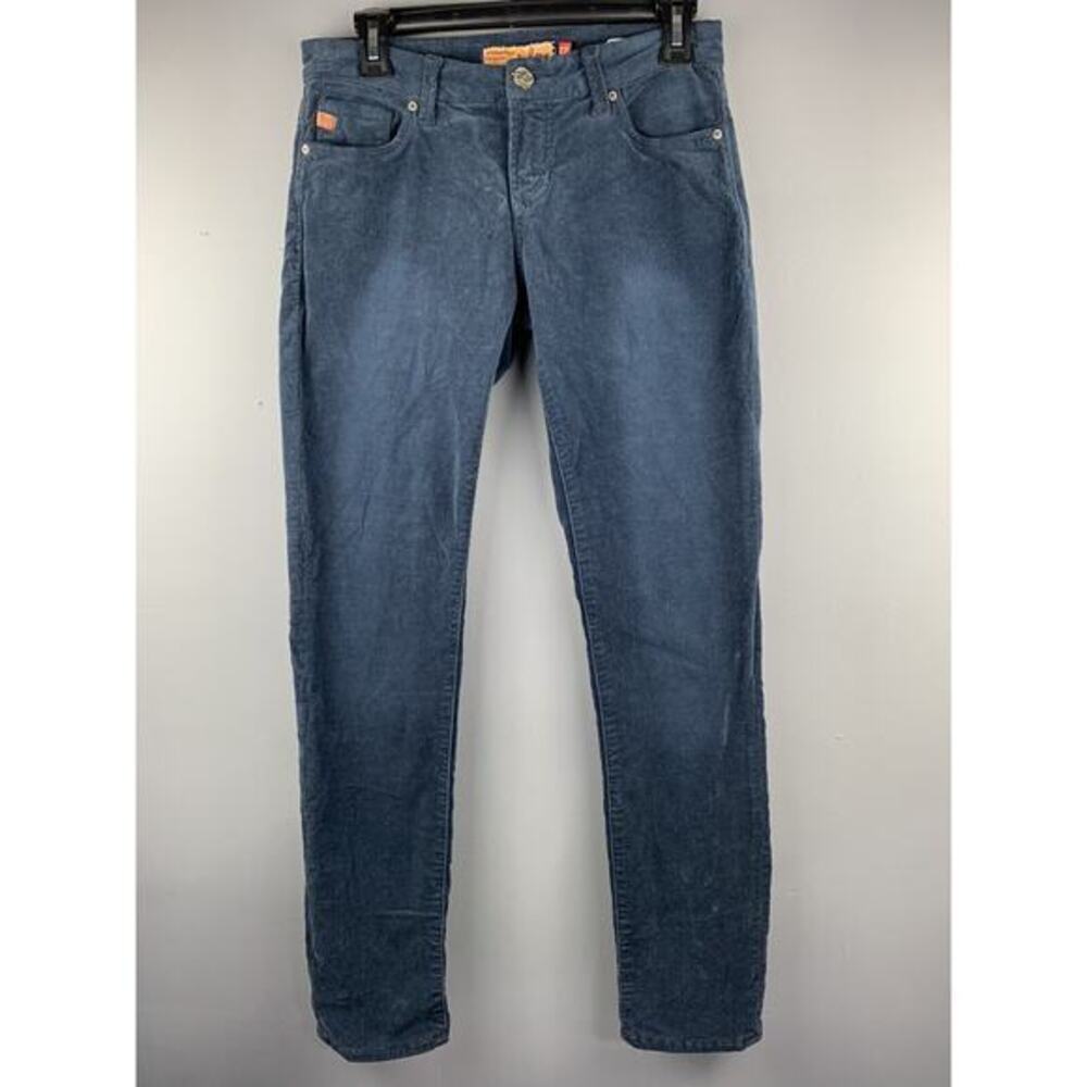 Dear‎ John Pants Womens 27 Joyrich Comfort Skinny navy corduroy